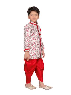 Kids Sherwani with Dhoti Set 2