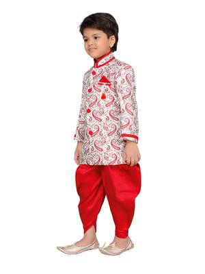 Kids Sherwani with Dhoti Set 3