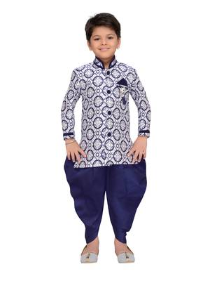 Kids Sherwani with Dhoti Set 1
