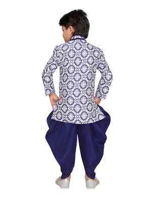 Kids Sherwani with Dhoti Set 4