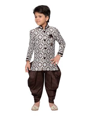 Kids Sherwani with Dhoti Set 1