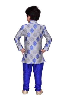 Kids Sherwani with Pyjama Set 4