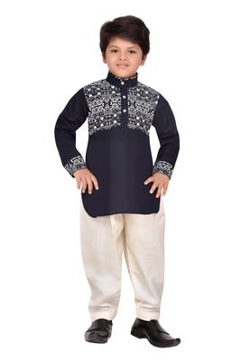 Kids Pathani Kurta Pyjama Set 1