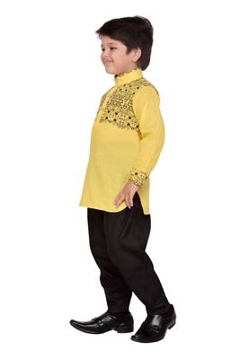 Kids Pathani Kurta Pyjama Set 3