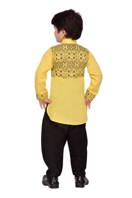 Kids Pathani Kurta Pyjama Set 4