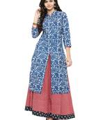 Geroo Jaipur Indigo printed cotton kurti