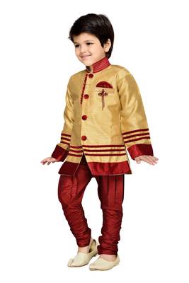 Kids Sherwani with Pyjama Set 3