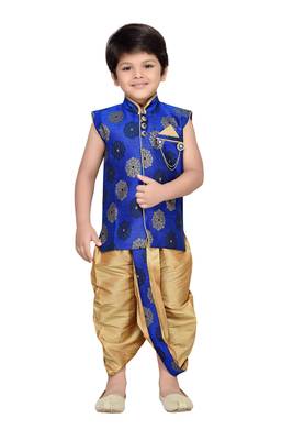 Kids Traditional Angrakha with Dhoti 1