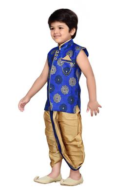 Kids Traditional Angrakha with Dhoti 3