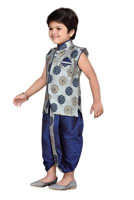 Kids Traditional Angrakha with Dhoti 3