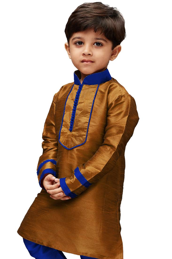 Kalaanj Heren Silk Regular Kurta