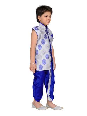 Kids Traditional Angrakha with Dhoti 2