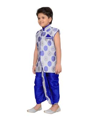 Kids Traditional Angrakha with Dhoti 3