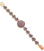 Beautiful Flower Design Stylish  Sapphire Watch