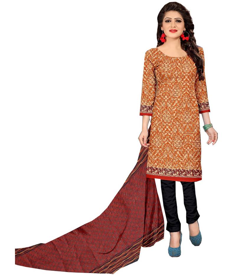 White - Multicolor - Bagh Block Print Natural Dyed Cotton Salwar 10 main image 1