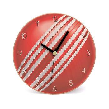 Red Cherry Wooden 2 in 1 Table cum Wall Clock by Engrave 1