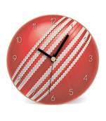 Red Cherry Wooden 2 in 1 Table cum Wall Clock by Engrave