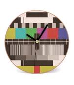 Test Card Wooden 2 in 1 Table cum Wall Clock by Engrave
