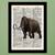 Wooly Mammoth Wall Hanging Art Print by Engrave