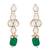 Green diamond necklaces