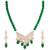 Green diamond necklaces