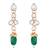 Green diamond necklaces