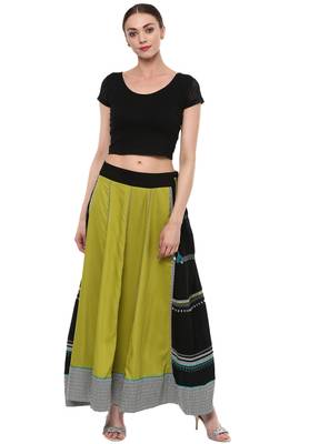 Black Cotton Lycra Stretchable Readymade Free Size Blouse For Women 2