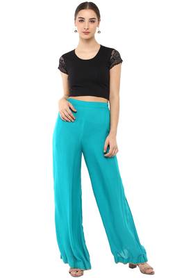 Women's Black Cotton Lycra Stretchable Readymade Free Size Blouse 2