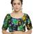 Women's Banglori Silk Blue & Green Princess Cut Readymade Blouse