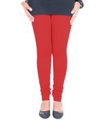 Pink Cotton Lycra plain Cotton Lycra leggings