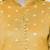 chhabra 555 Mustard hand woven unstitched hand woven salwar kameez with dupatta