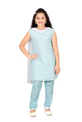 Trendy Girls  Cotton Patiala Dress 1