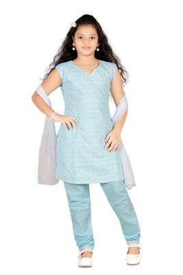 Trendy Girls  Cotton Patiala Dress 2