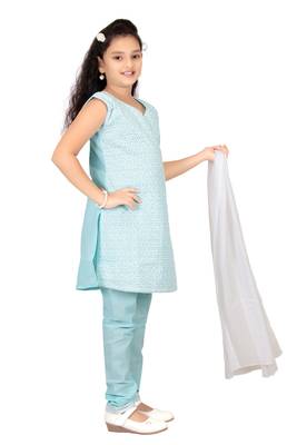 Trendy Girls  Cotton Patiala Dress 3