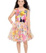 Trendy Girls Party Wear Cotton Frock