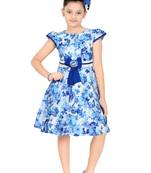 Trendy Girls Party Wear Cotton Frock