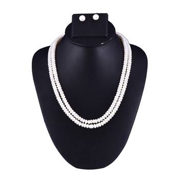 White pearl necklaces 2