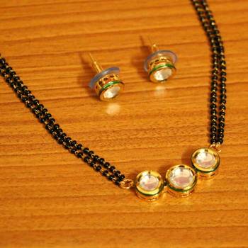 White Mangalsutra 1