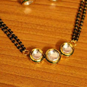 White Mangalsutra 3