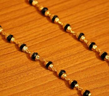 Black Crystal Necklaces 2