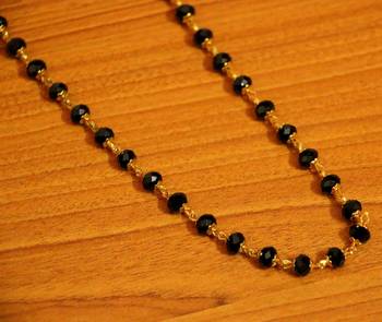 Black Crystal Necklaces 2