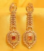 Yellow Citrine Danglers-Drops