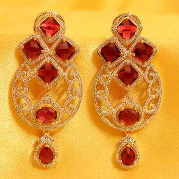 Red Ruby       Danglers-Drops 1