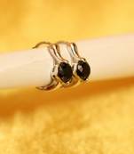 Pink Sapphire       Hoops