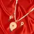 Pearl Keri Necklace Set for Woman with Earrings