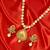 Pearl Pendant Necklace Set with Earrings for Woman