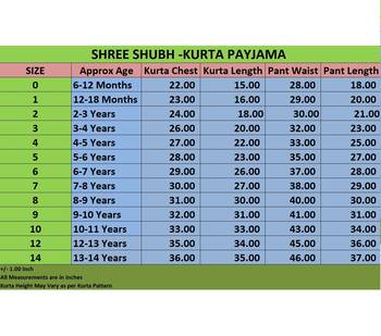 Multicolor Shree Shubh Boy's Ethnic Kurta Payjama Set 5
