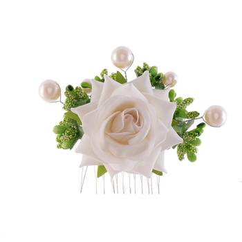 Latest Fashion Flower Hair Pin For Parties 1