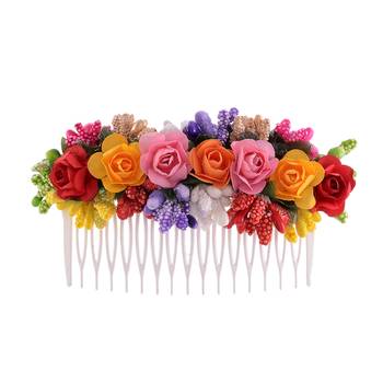 Latest Fashion Flower Hair Pin For Parties 1