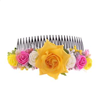 Latest Fashion Flower Hair Pin For Parties 1